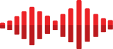 Red Sound Wave icon